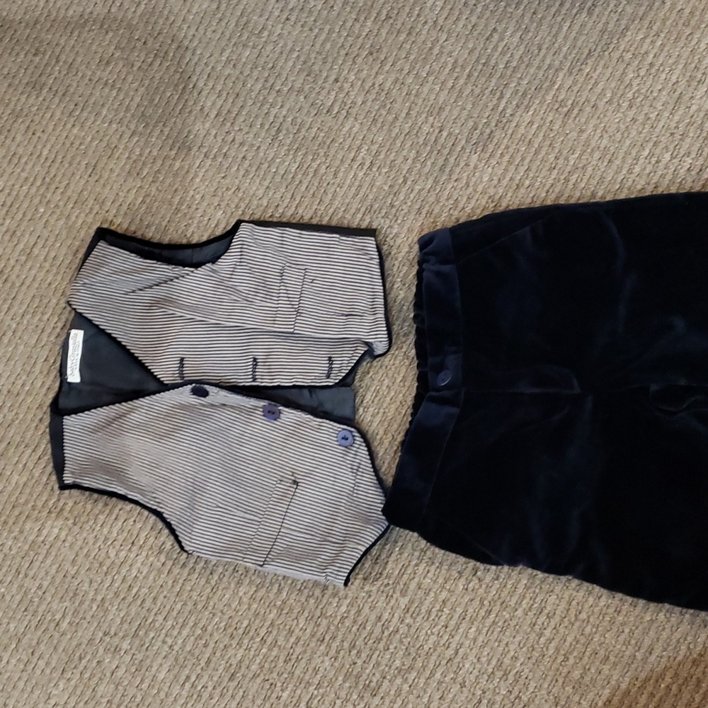 Boy's velour suit